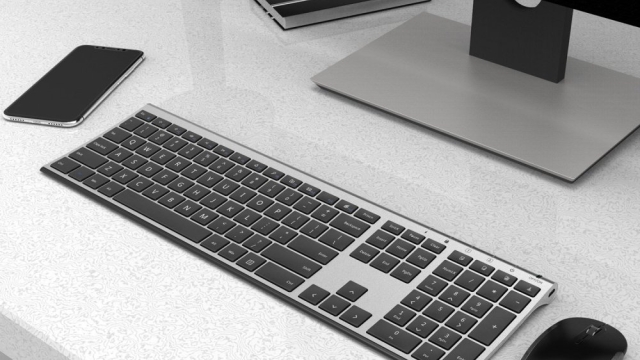 Cutting the Cord: Embracing Efficiency with a Wireless Office Keyboard