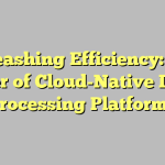 Unleashing Efficiency: The Power of Cloud-Native Issuer Processing Platforms